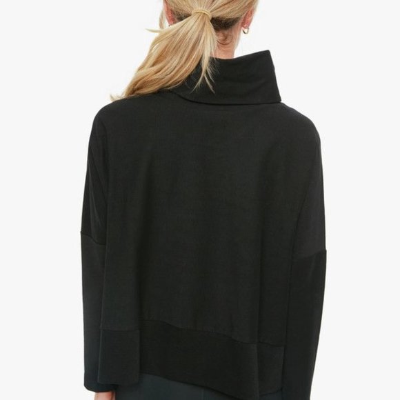 Tuckernuck Black Rollins Funnel Neck Pullover Size Med - Picture 5 of 13